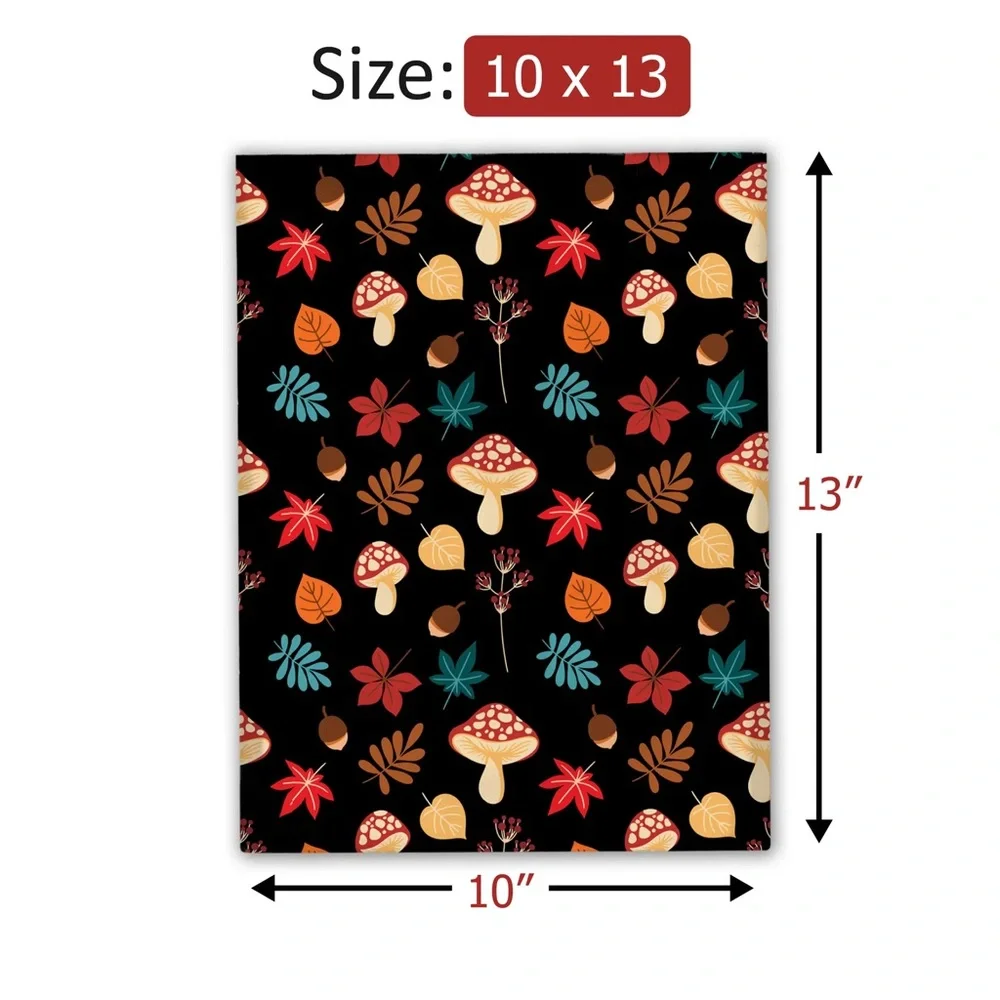 Autumn Mushrooms 🍄 10x13 Poly Mailers Pack of 25